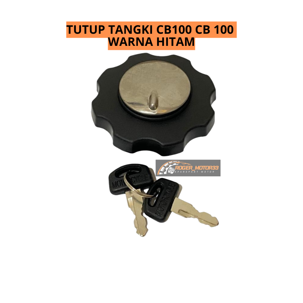 TUTUP TANGKI CB100 CB 100 WARNA HITAM