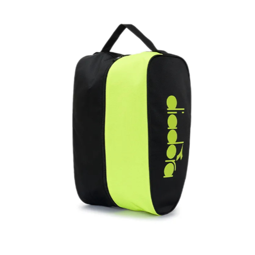 tas sepatu Diadora Natale RUNNING - FITNESS -BASKET Shoe bag Unisex - Green and NAVY