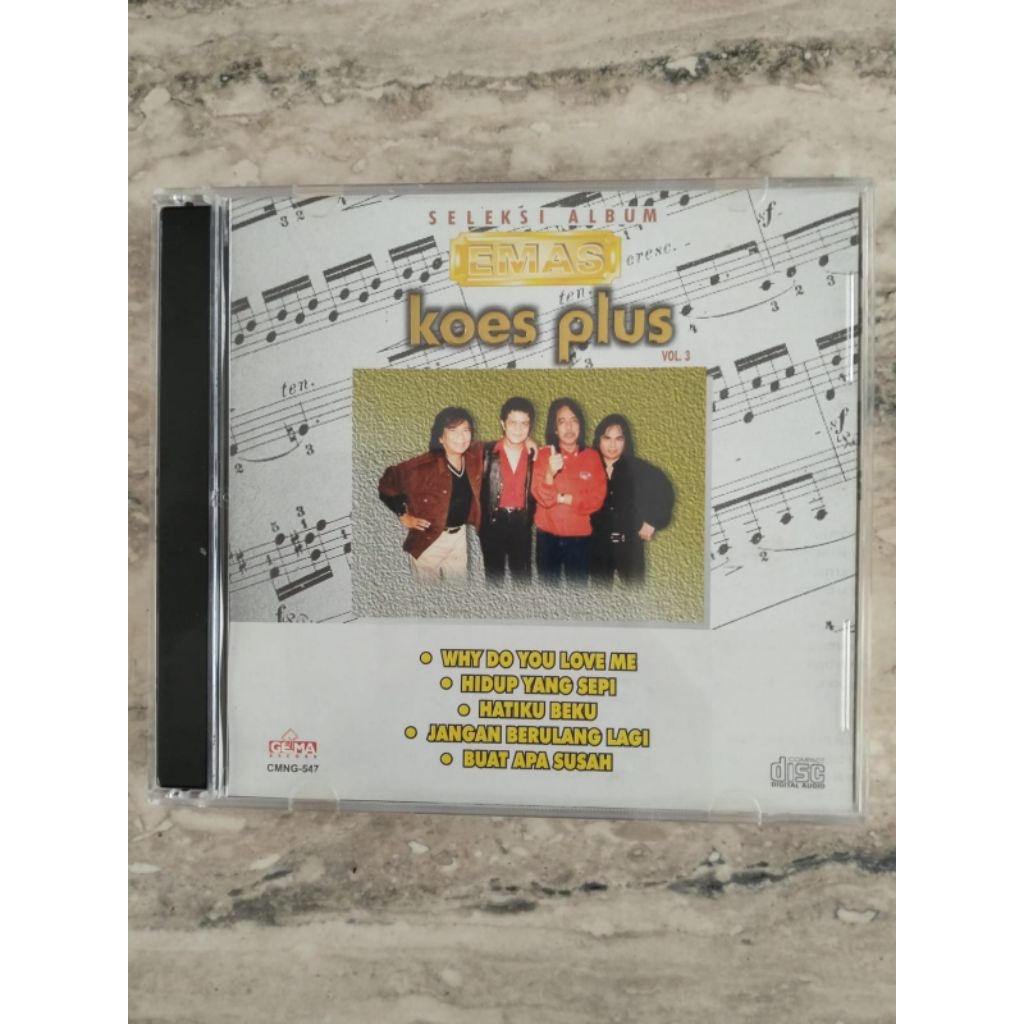 CD Indonesia Koes Plus - Album Emas Koes Plus