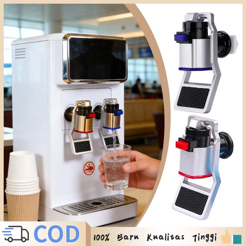 Kran Air Panas Dan Dingin Keran Dispenser Air Minum Bahan Plastik Kran Dispenser Dengan Kunci Keaman