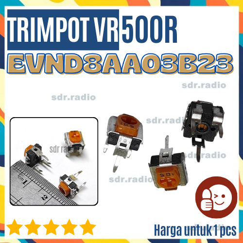 VR KUNING 500R TRIMPOT 501 TRIMPOT VARIABLE VERTICAL 501 TRIMPOT 500R VR 501 VR 500R EVND8AA03B23