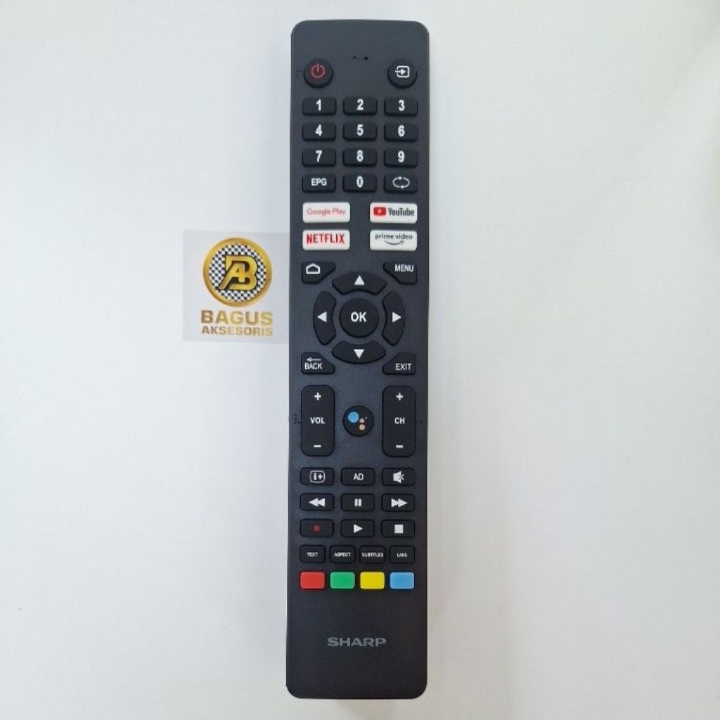 REMOT REMOTE ANDROID TV SHARP BT_VoiceRC_20_1 ( 4T-C55EK2X ) ORIGINAL