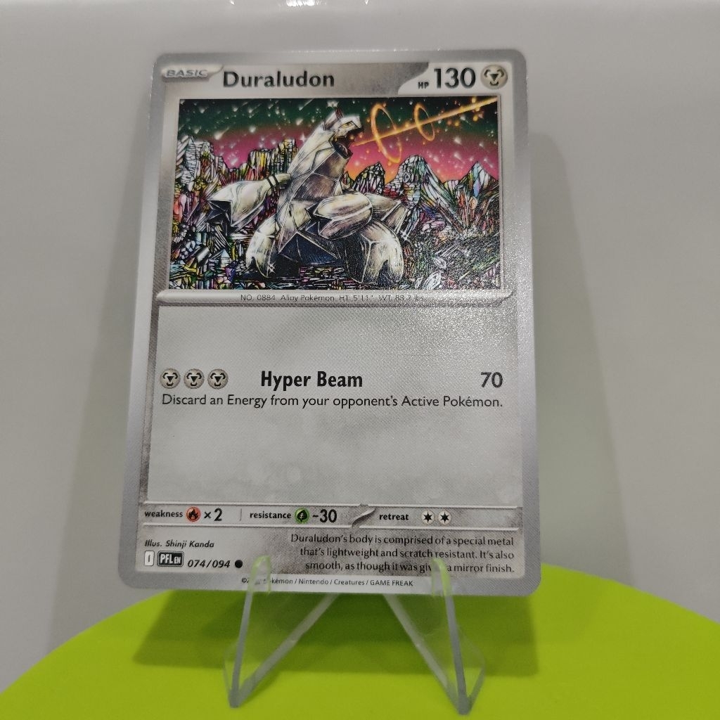 Kartu Pokemon Duraludon Shinji Kanda PFL 074/094 Bahasa English