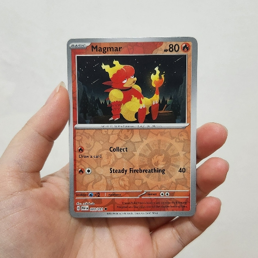 Kartu Pokemon TCG English Indonesia - Magmar