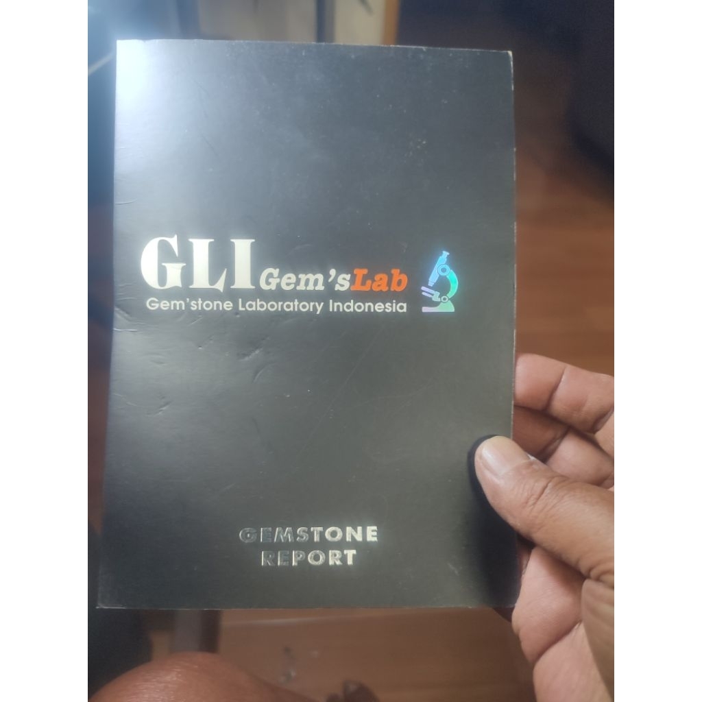Natural Ruby Corondum memo GLI