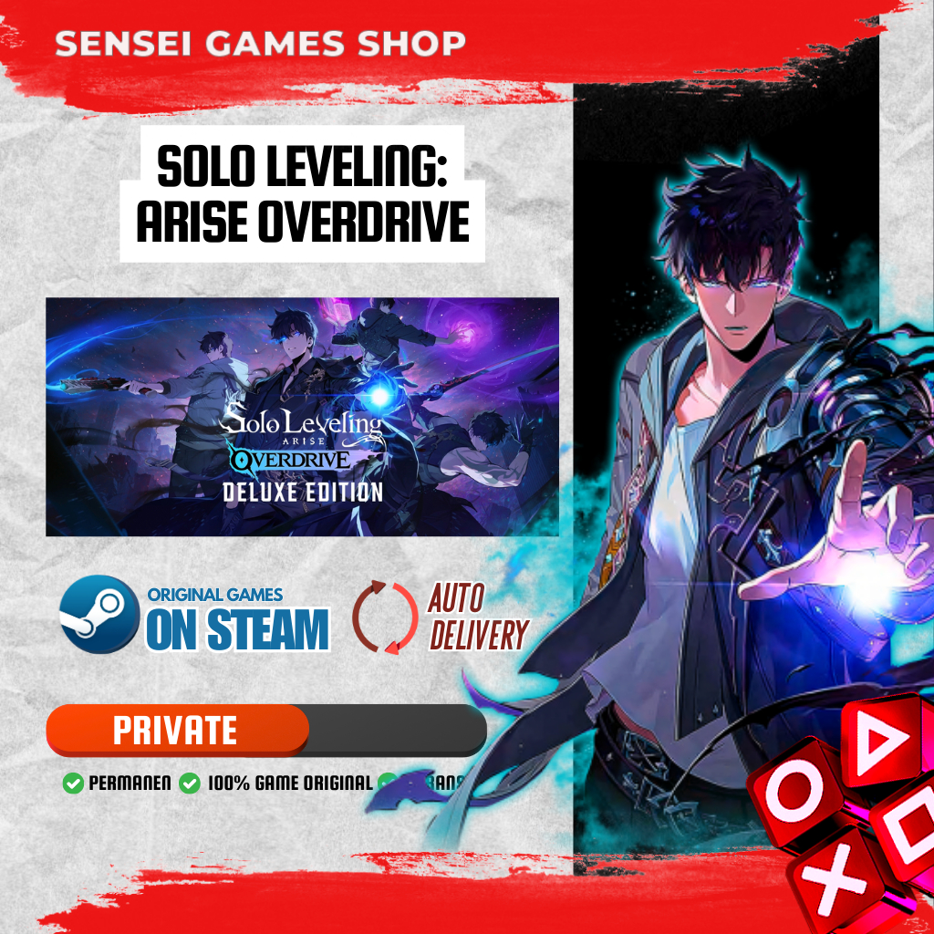 [BONUS GAME RANDOM] Solo Leveling: ARISE OVERDRIVE Deluxe Edition / AUTO DELIVERY / STEAM / Game PC 