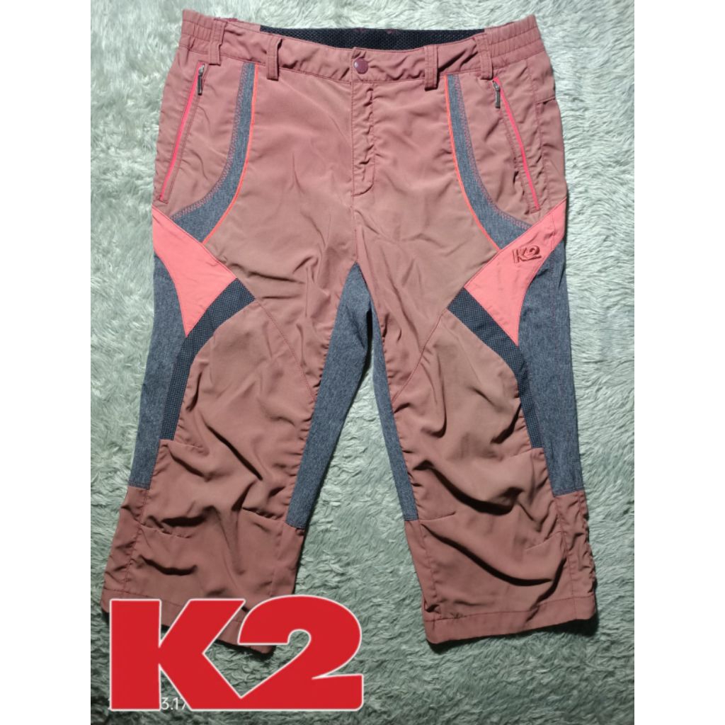 celana pendek ¾ gunung K2 second brand