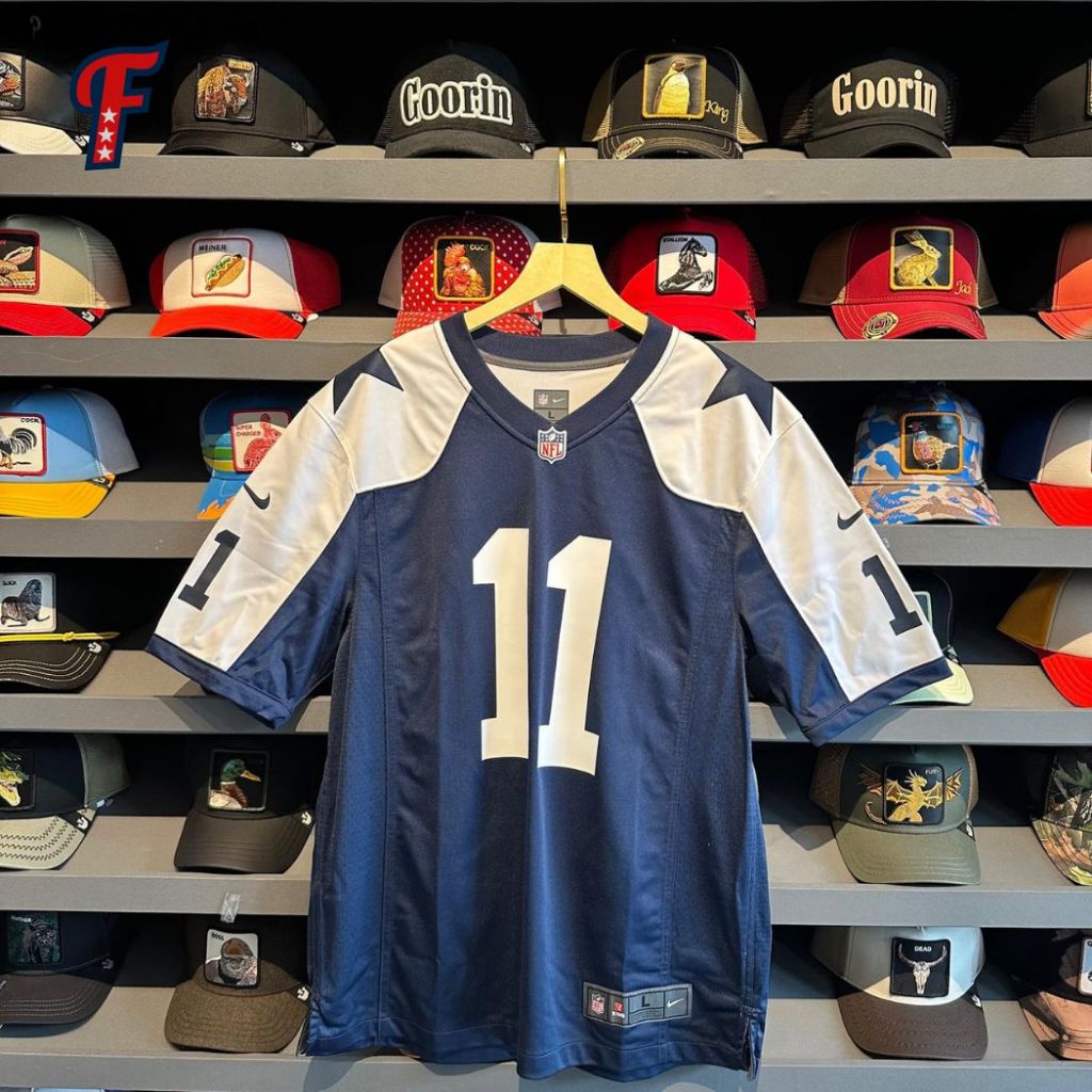 Jersey Nike NFL Dallas Cowboys #11 Navy Alternate Game Football Jersey Original