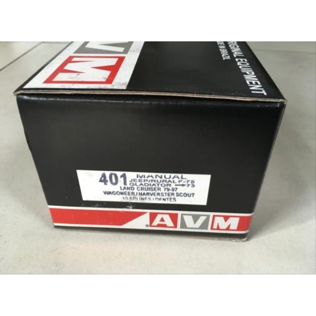 AVM 401 FREELOCK WHEEL HUBS JEEP WILLYS Made in Brazil