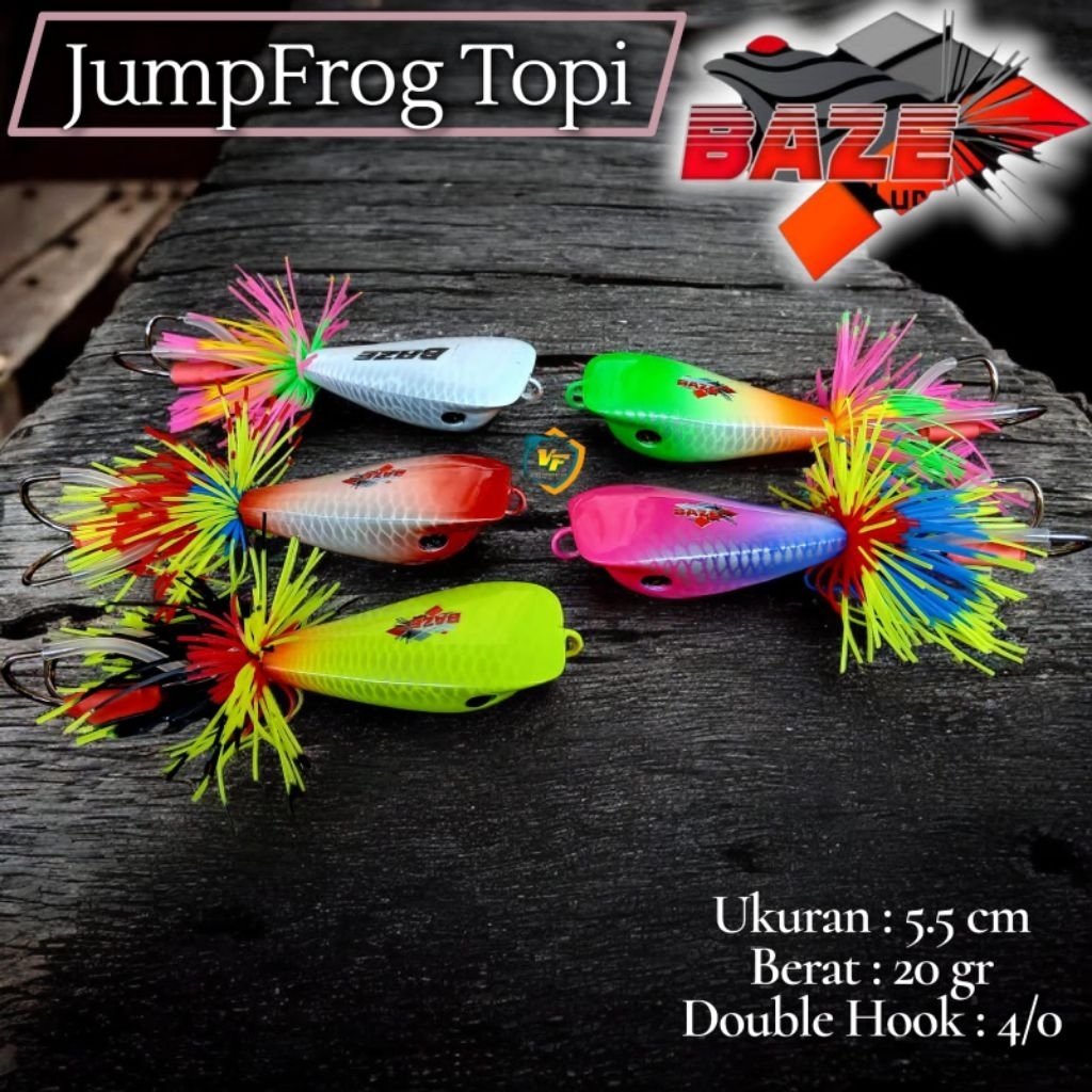 Jump Frog Baze Lure 5,5cm Topi & Semi Topi