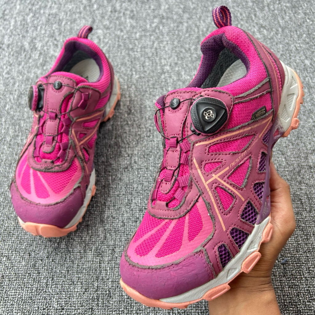 TREKSTA Trail Run Outdoor BOA System Gore-Tex Size 38 Insole 24.5 cm