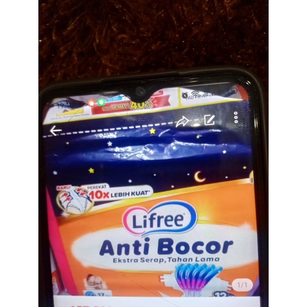 Lifree Popok Perekat Adult XXL 250 gr