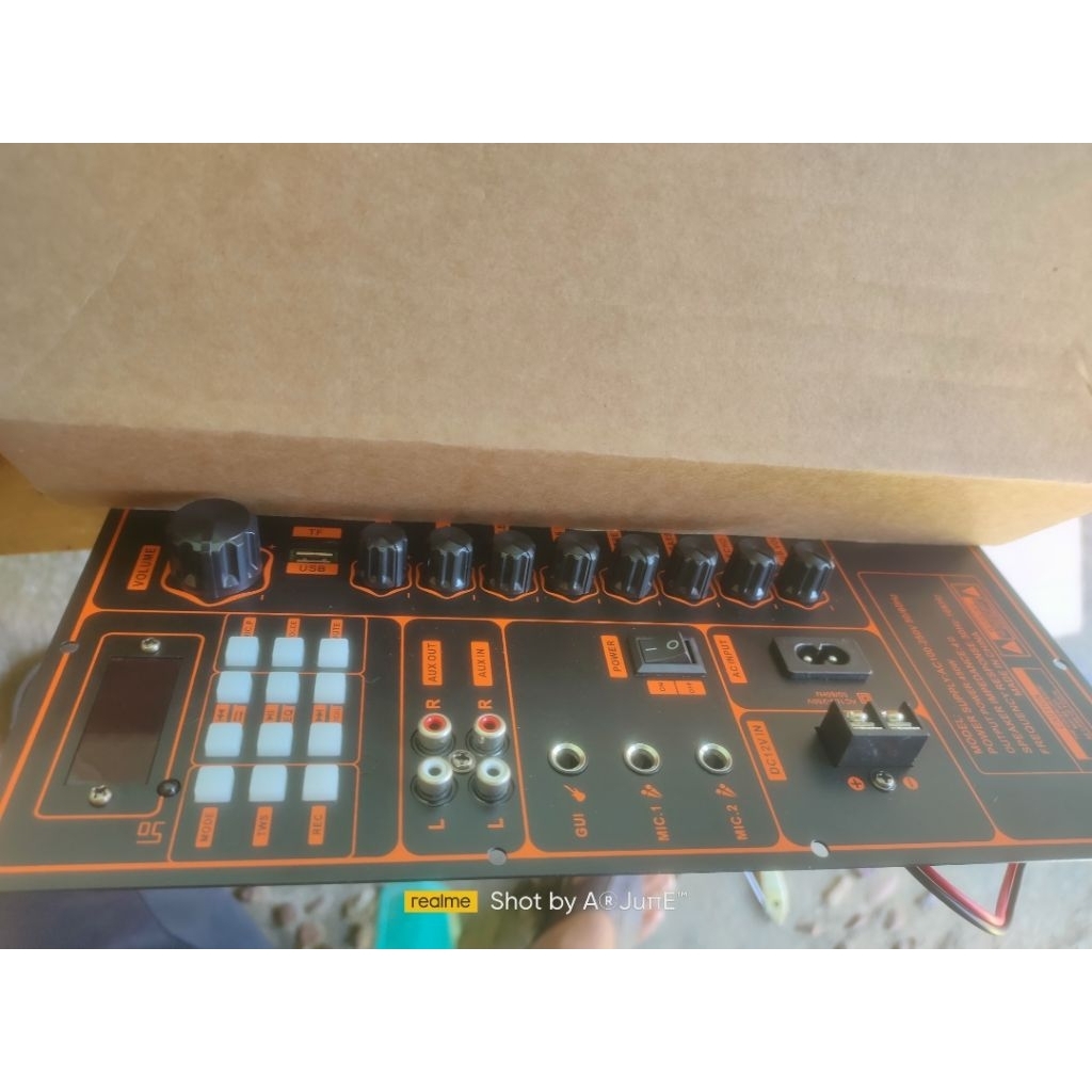 Kit Siap Pakai Power Amplifier, Speaker aktif portable "Subwoofer"