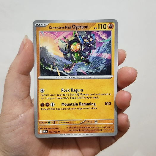 Kartu Pokemon TCG English Indonesia - Ogerpon