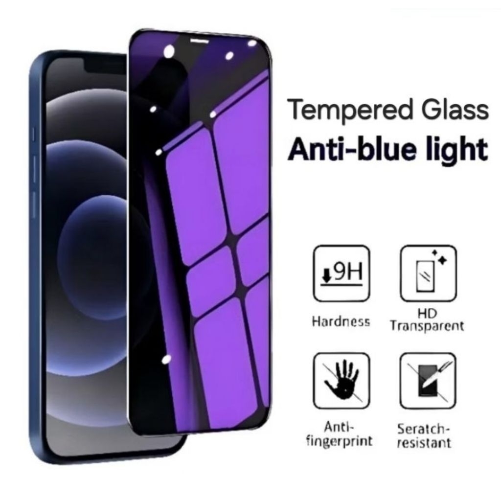 TEMPERED GLASS ANTI BLUE LIGHT XIOMI Redmi note 11 4g, Redmi note 8pro, Redmi 8/8a, Redmi 8A pro, Re