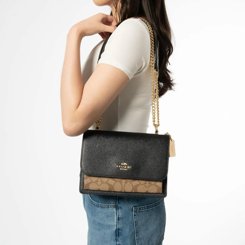 Tas Wanita Coach Klare Crossbody Signature Khaki