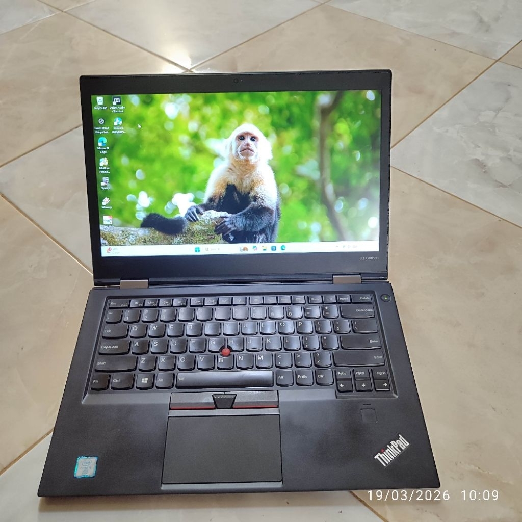 Laptop Lenovo thinkpad x1 carbon 4th intel i7 6600U ram 16gb ssd 128gb