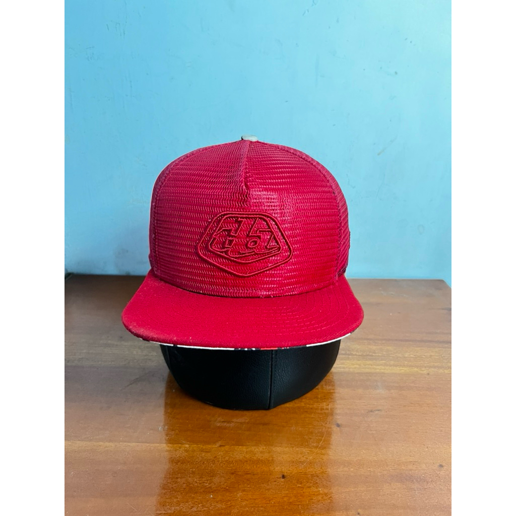 topi new era x troy lee desain trucker full mesh original second