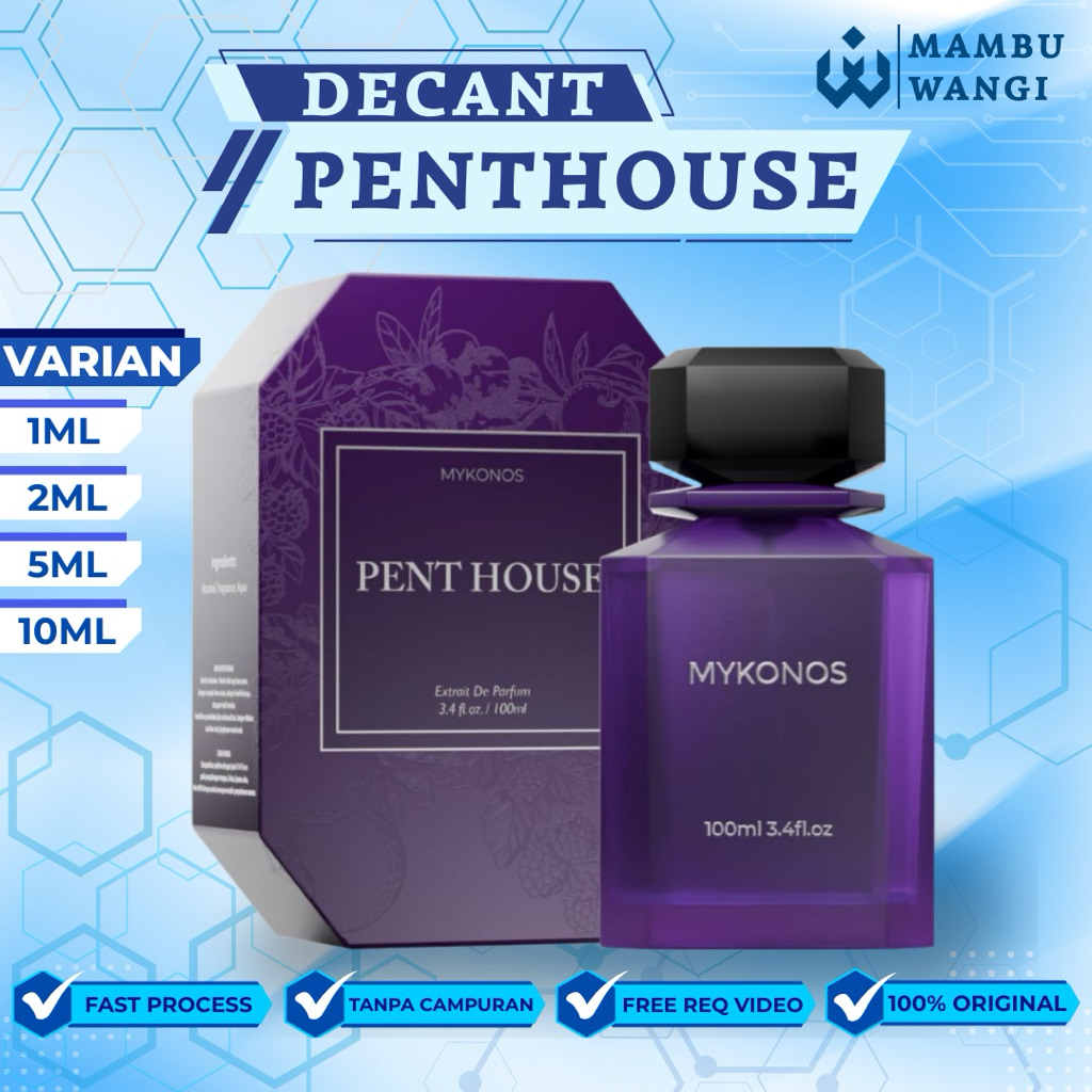 Decant Parfum Penthouse Mykonos