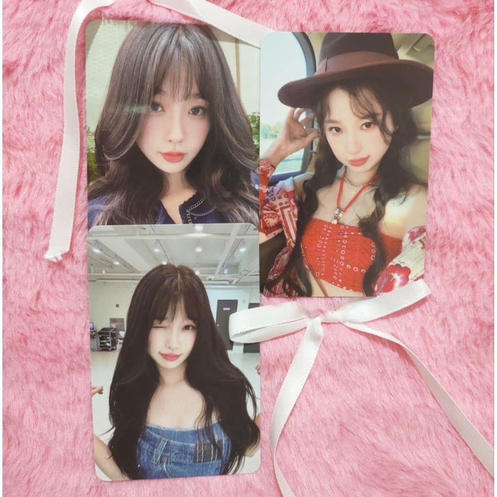 wts photocard esther yu shuxin official