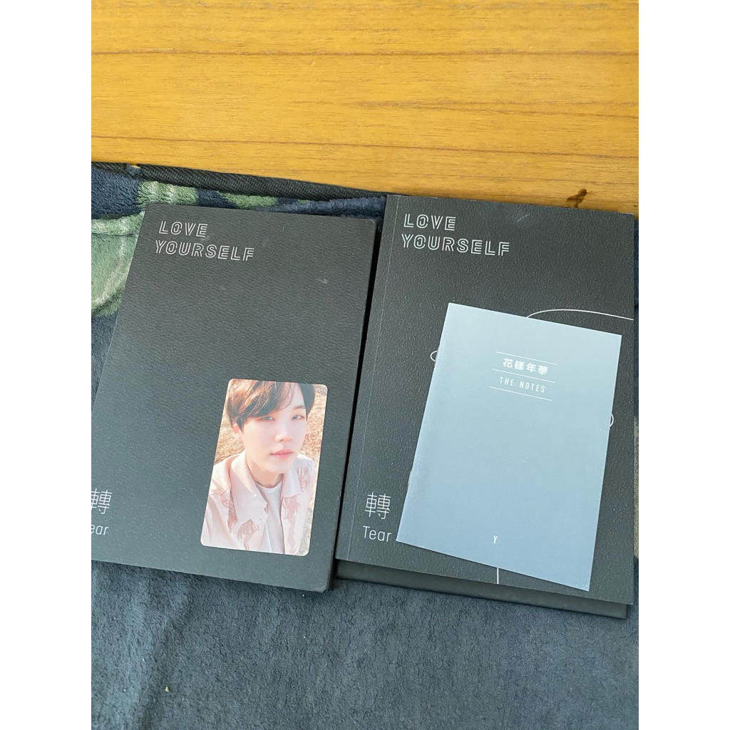 BTS love yourself tear Y version yoongi pc photocard suga pc