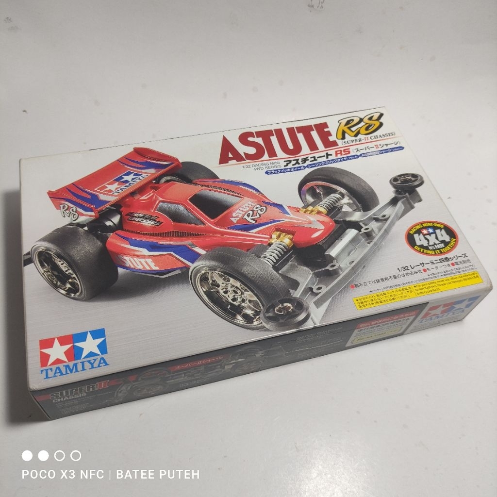 TAMIYA MINI 4WD ASTUTE RS ORIGINAL MIJ