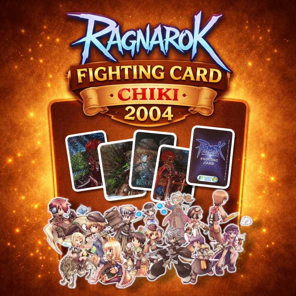 Kartu Ragnarok Fighting Card Chiki Balls 2004 - Tazos Ragnarok Card, Tajos, Mainan Nostalgia Jadul