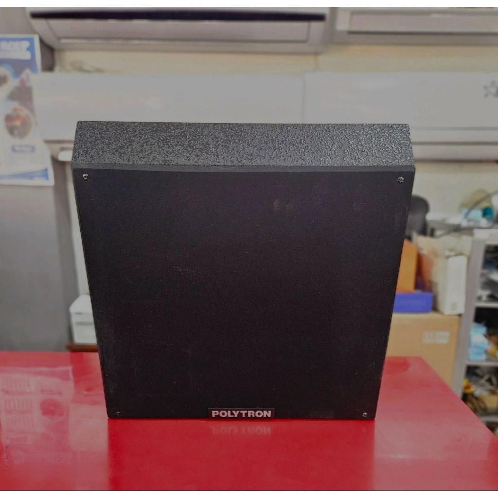 SPEAKER / SPIKER PASIF GANTUNG 10 IN POLYTRON CINEMA SURROUND LOUDSPEAKER PSL-108R08 HITAM IMPEDANCE