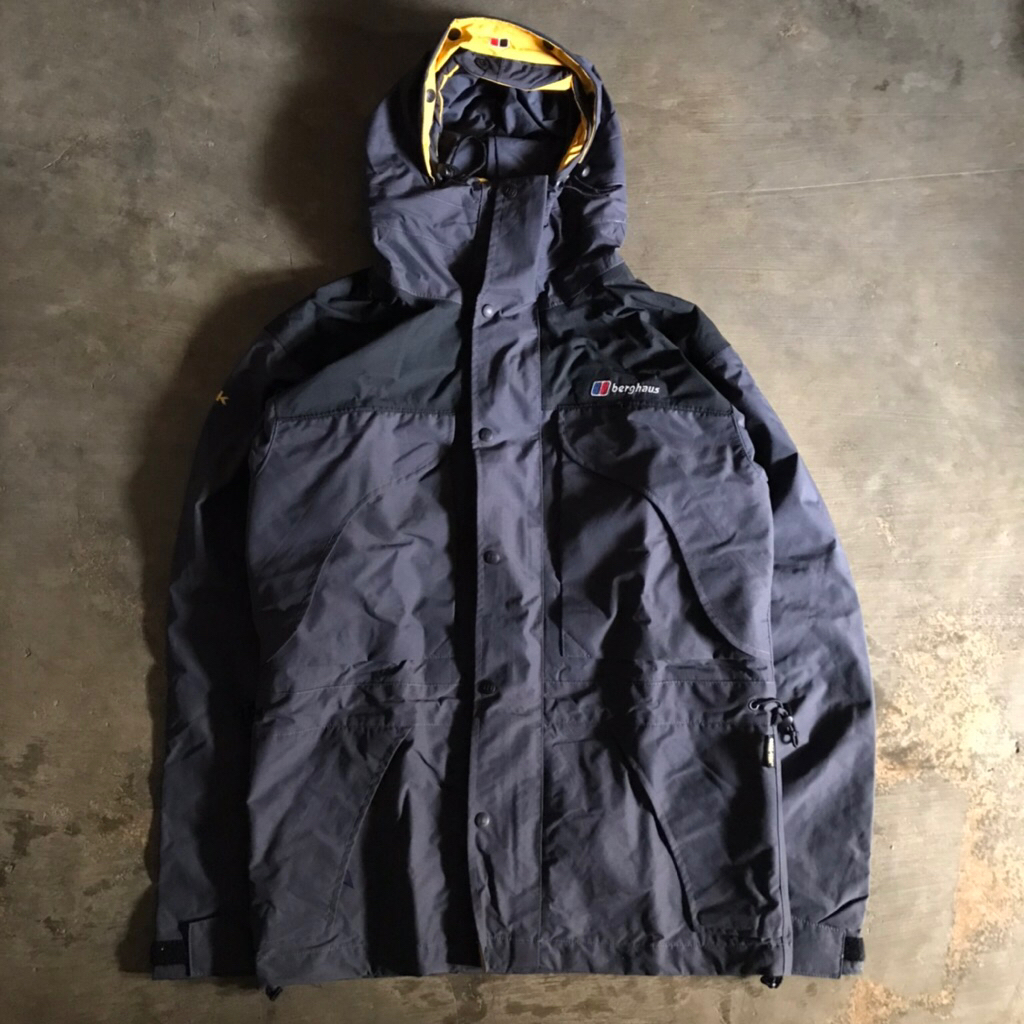 BERGHAUS MERA PEAK VINTAGE 90s GTX GORETEX jaket outdoor gorpcore