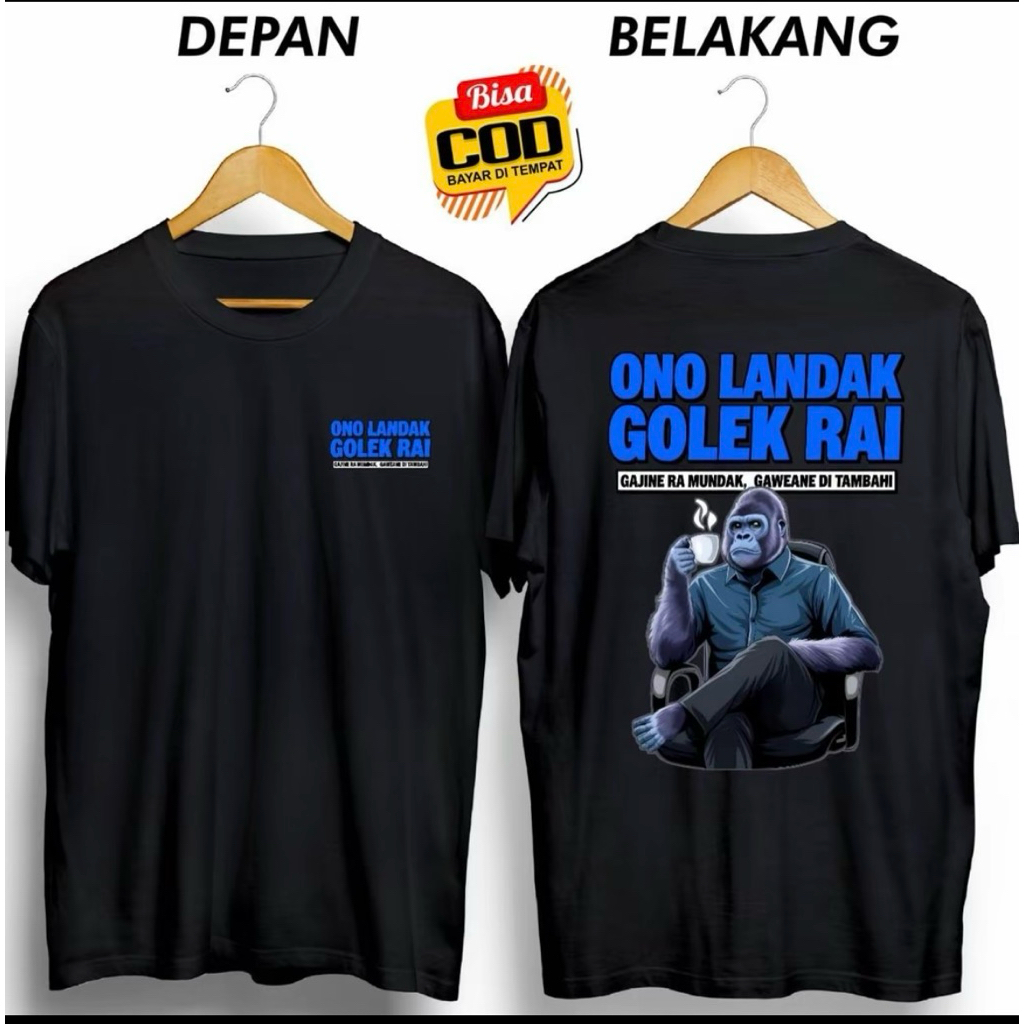 KAOS DISTRO PRIA ONO LANDAK GOLEK RAI