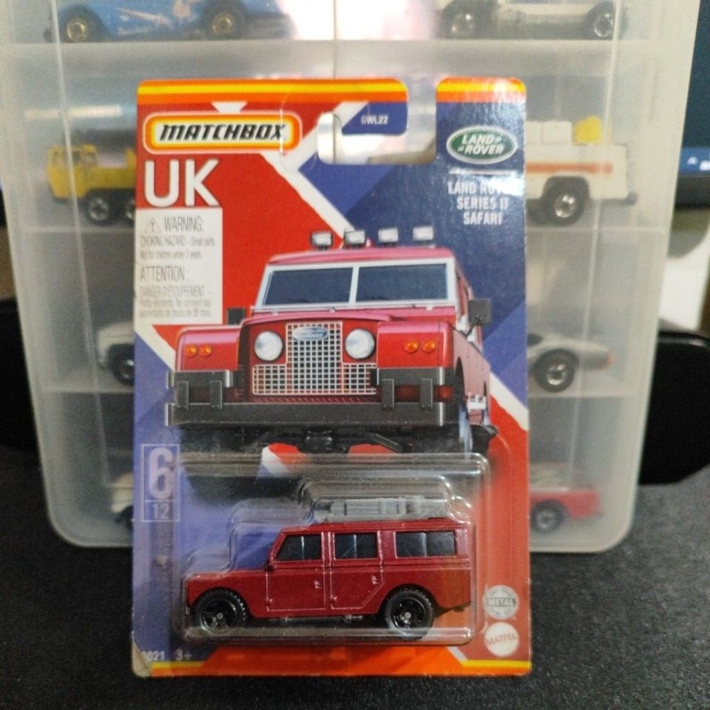 Matchbox Land Rover Series II safari