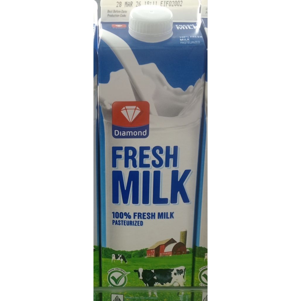 Diamond Fresh Milk  946 ml