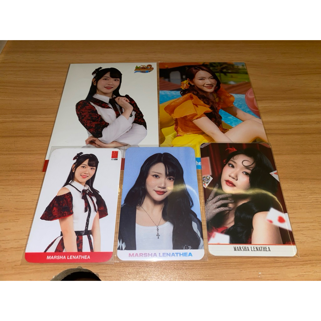 Photocard & Photopack Marsha Lenathea JKT48