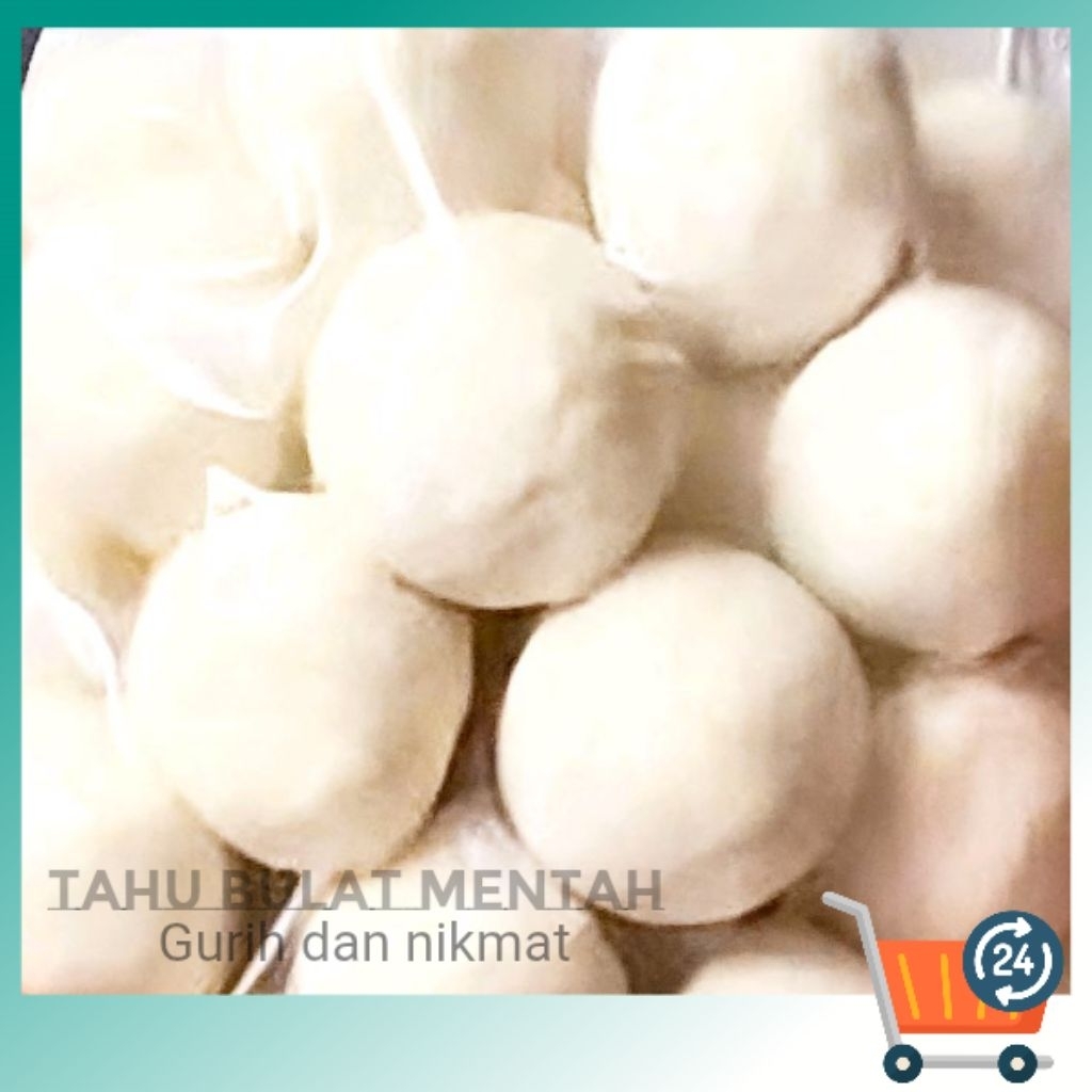 sotong tahu bulat mentah isi 50/untuk pulau jawa