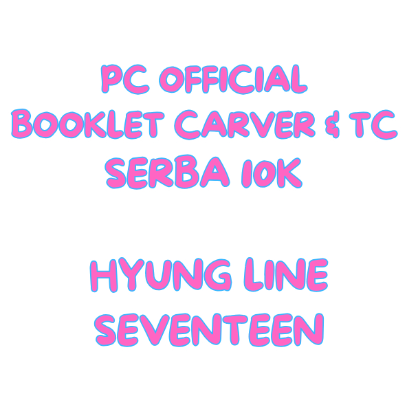 PHOTOCARD BOOKLET CARVER FTS HEAVEN STF ATTACCA DEAR VER SEVENTEEN OFFICIAL