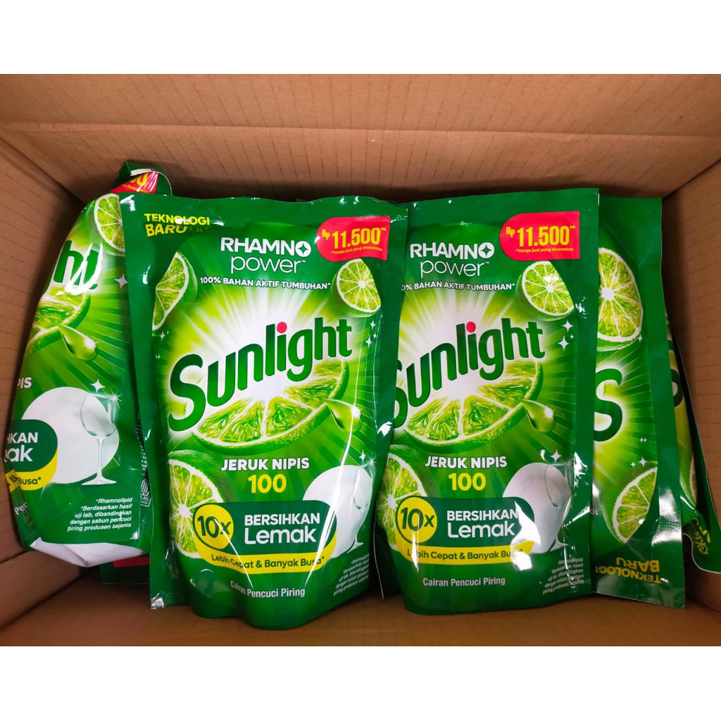 Sunlight jeruk nipis // Jumbo ( 1 karton )
