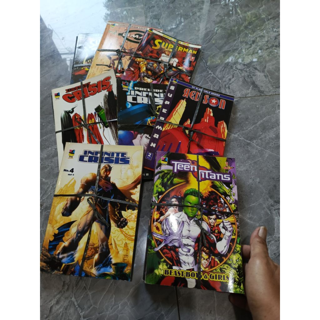 BERBAGAI JUDUL KOMIK SUPERHERO TERBITAN PMK KOMIK-H1