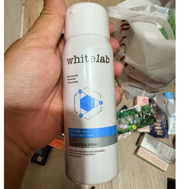 whitelab sunscreen spray