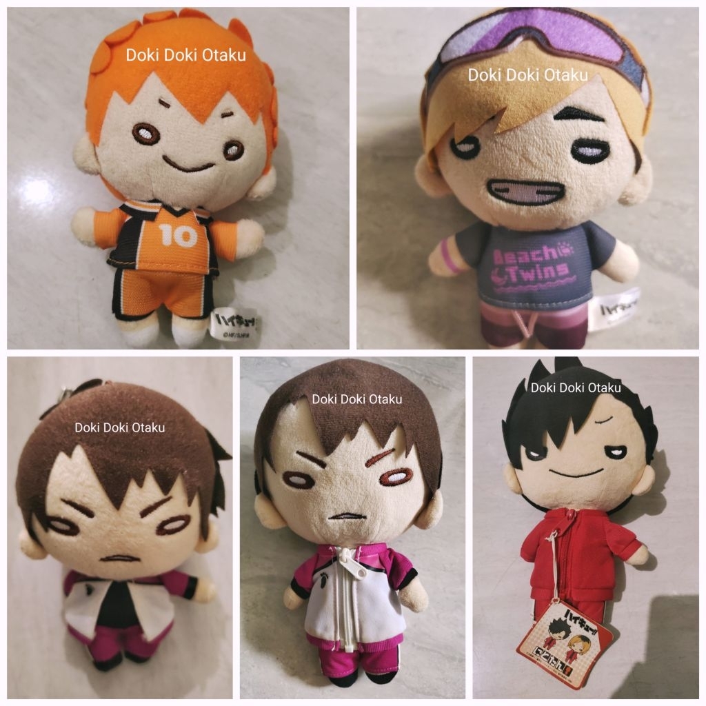 Haikyuu Hinata Kageyama Atsumu Tsukishima Osamu Kuro Kenma Bokuto Akashi Tendou Ushijima Nitotan Plu