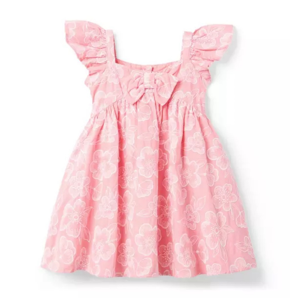 Janie and Jack Rose Emroider Dress