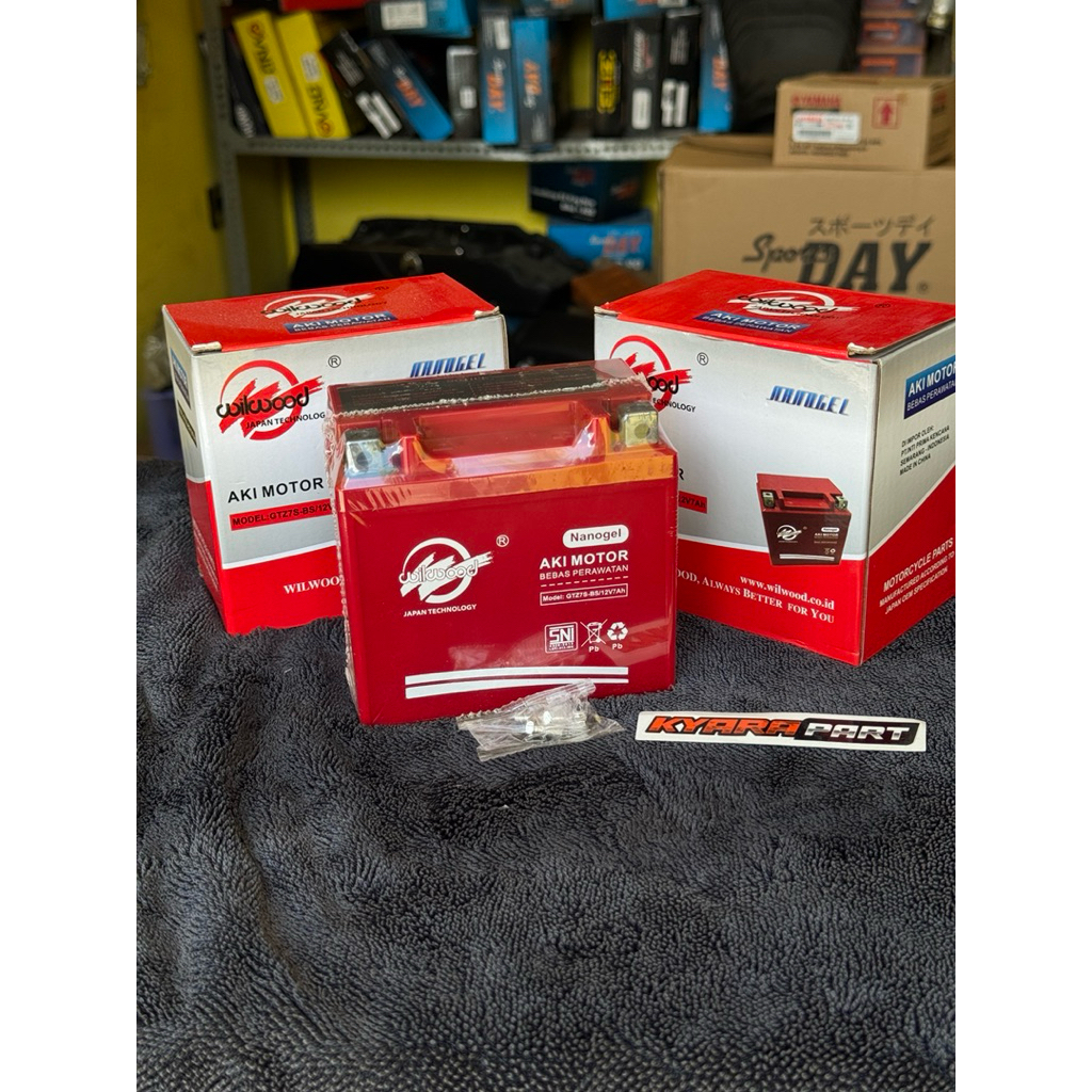 AKI KERING SATRIA VARIO NMAX BEAT SCOOPY WILWOOD AKI KERING 7 AMPER WILWOOD