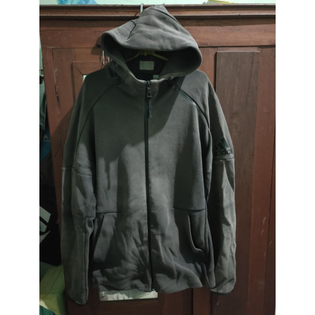 hoodie zipper adidas zne original