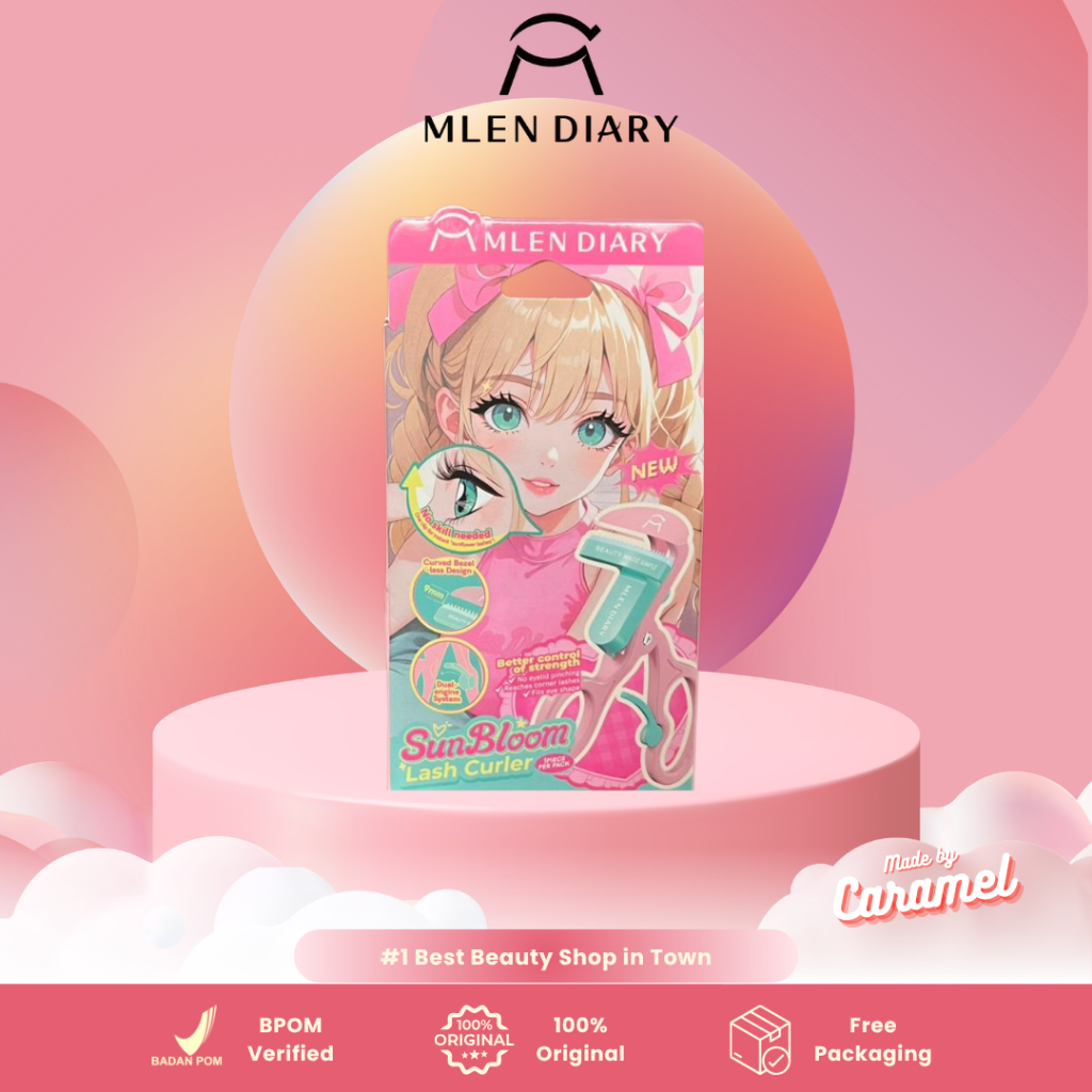 MLEN Diary Sunflower Sun Bloom Eye Lash Eyelash Curler - Penjepit Bulu Mata