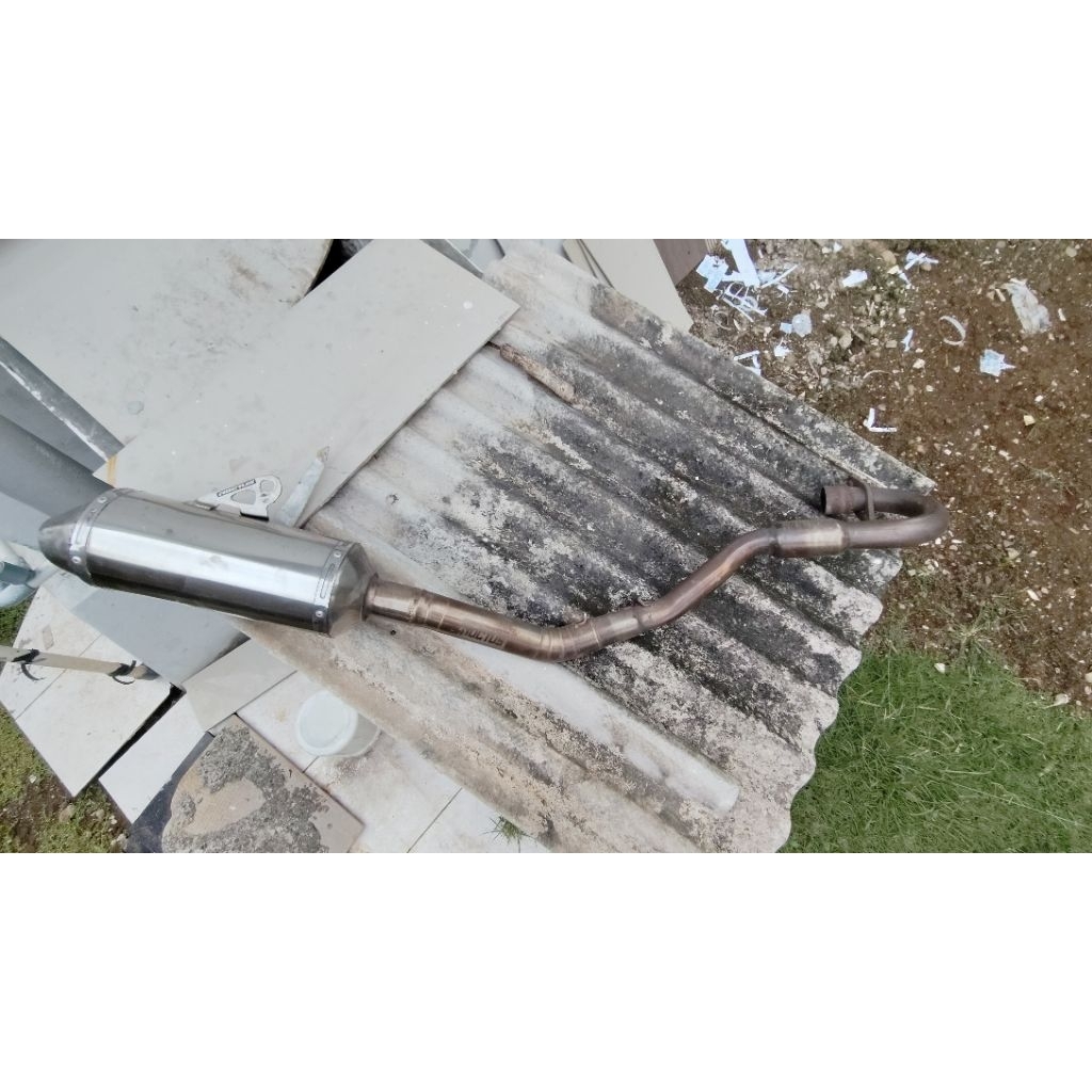 knalpot klx 150 noctus t3 original