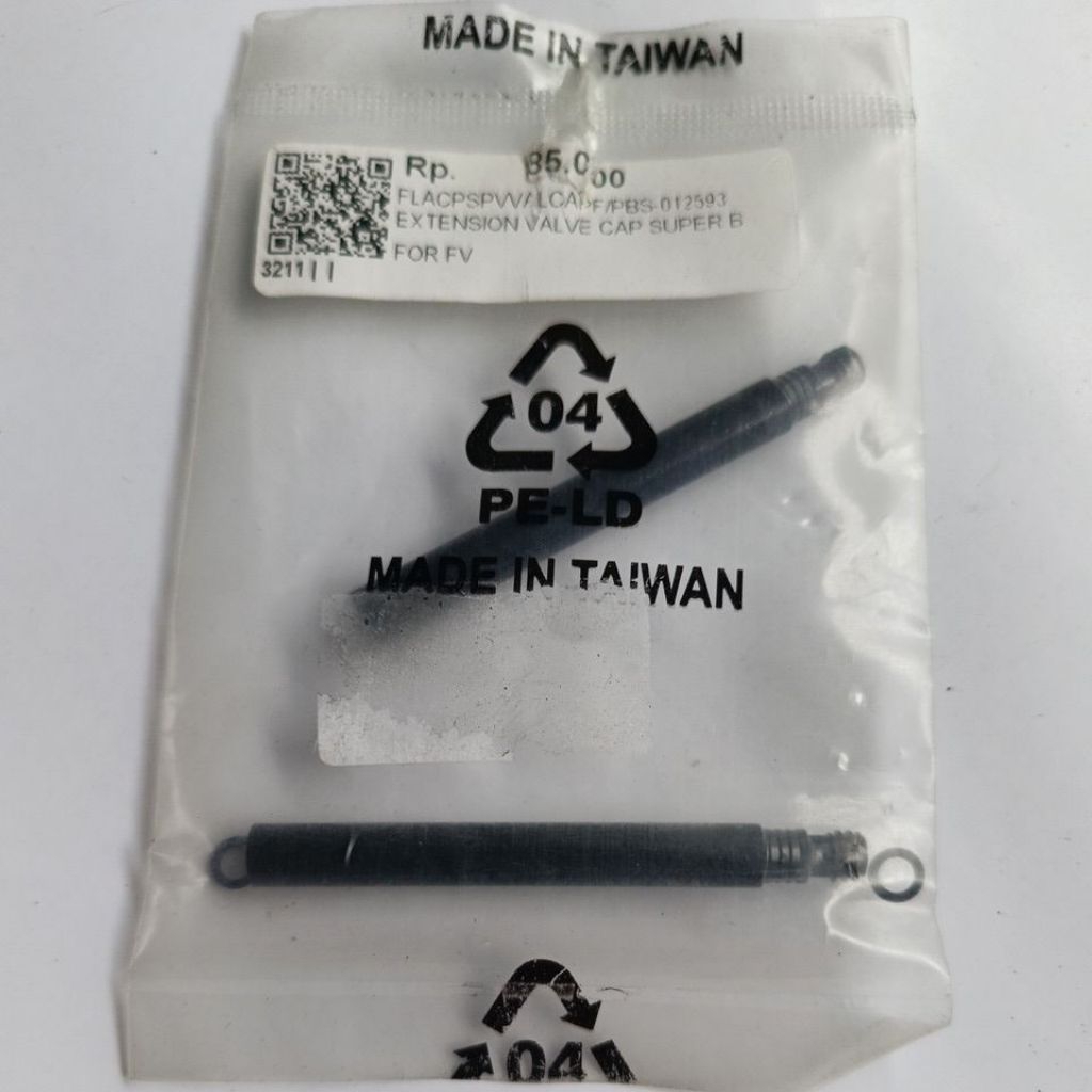 Extension Valve cap for FV presta valve 50mm