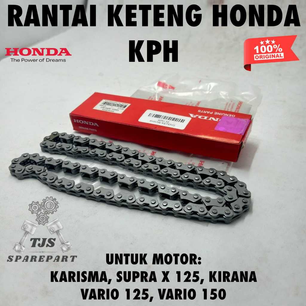 RANTAI KETENG KPH BERKUALITAS ORIGINAL ASLI MOTOR Honda KARISMA ,SUPRA X 125 ,KIRANA ,VARIO 125,ORI