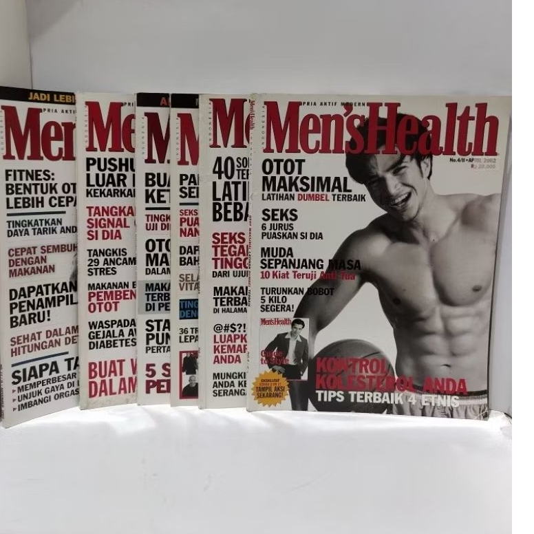 MAJALAH MENS HEALTH INDONESIA 2002