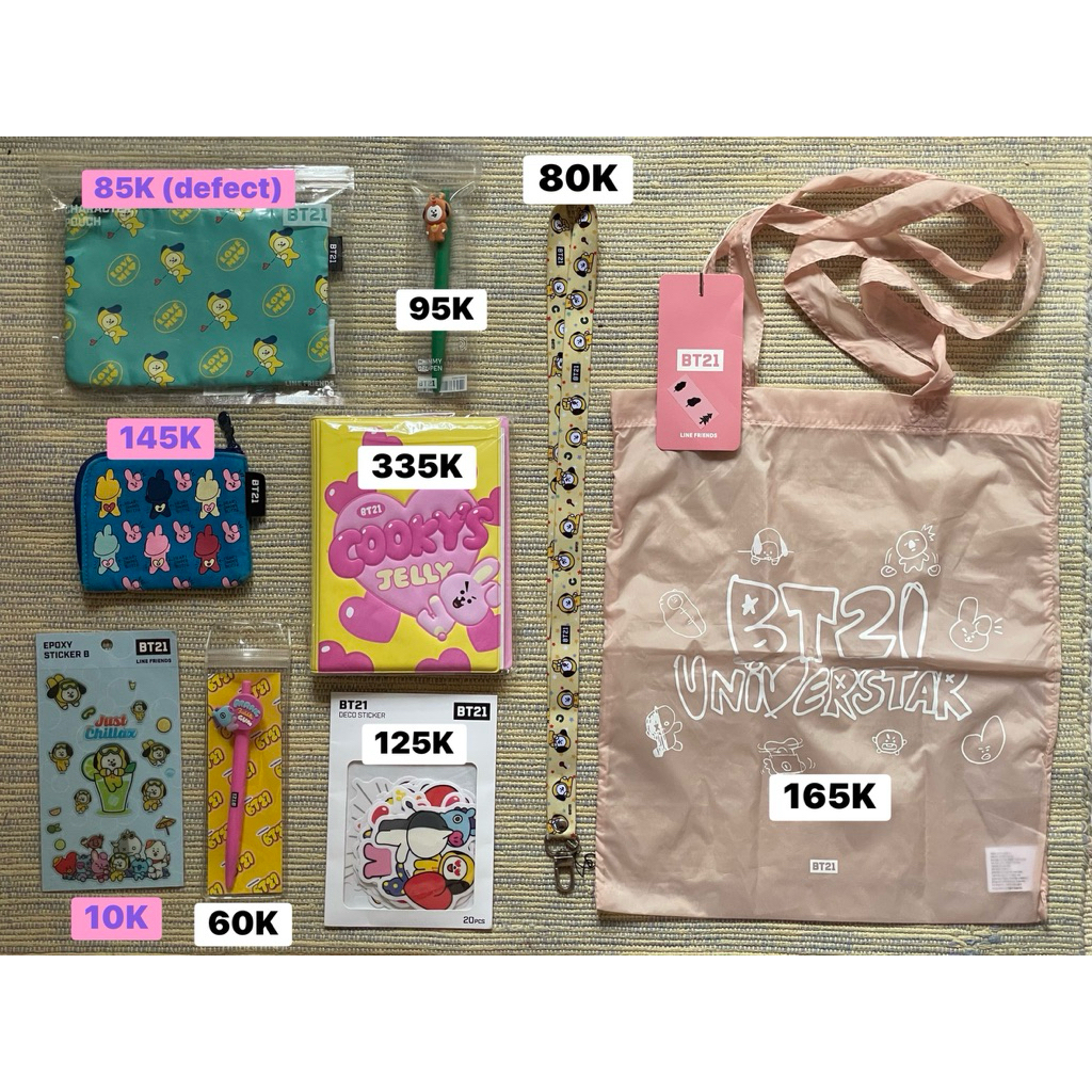 MERCHANDISE BT21 OFFICIAL