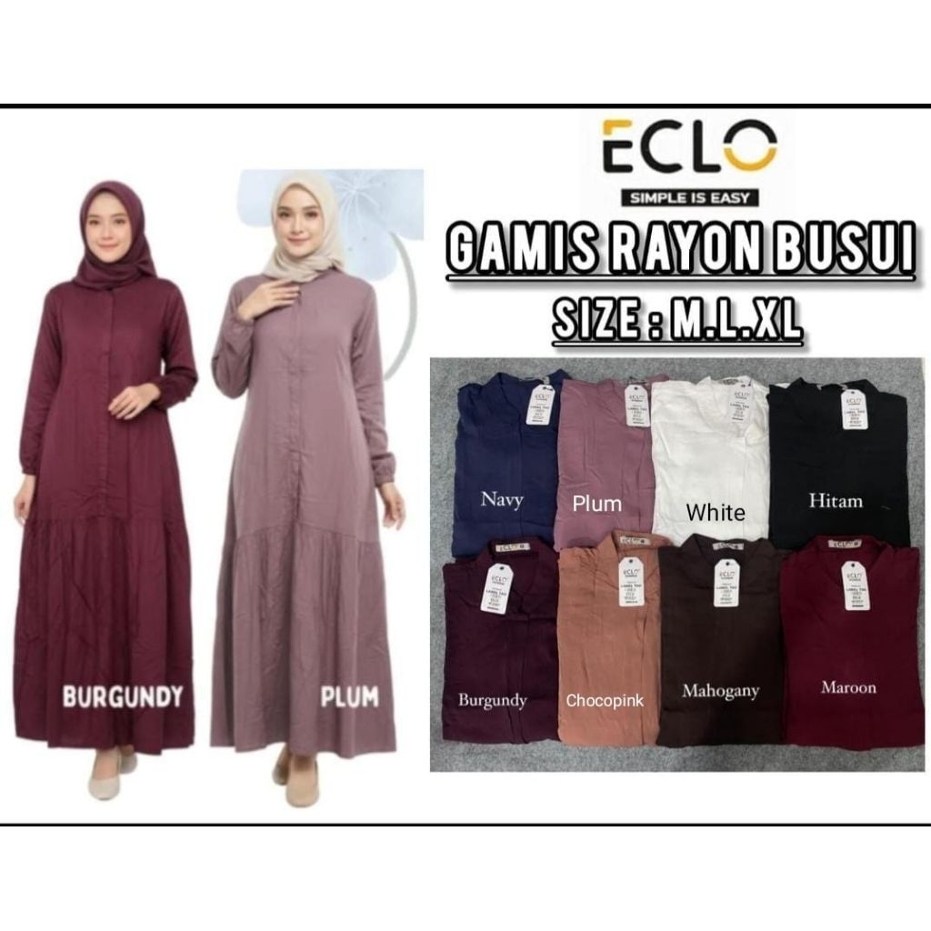 Gamis Wanita Eclo
