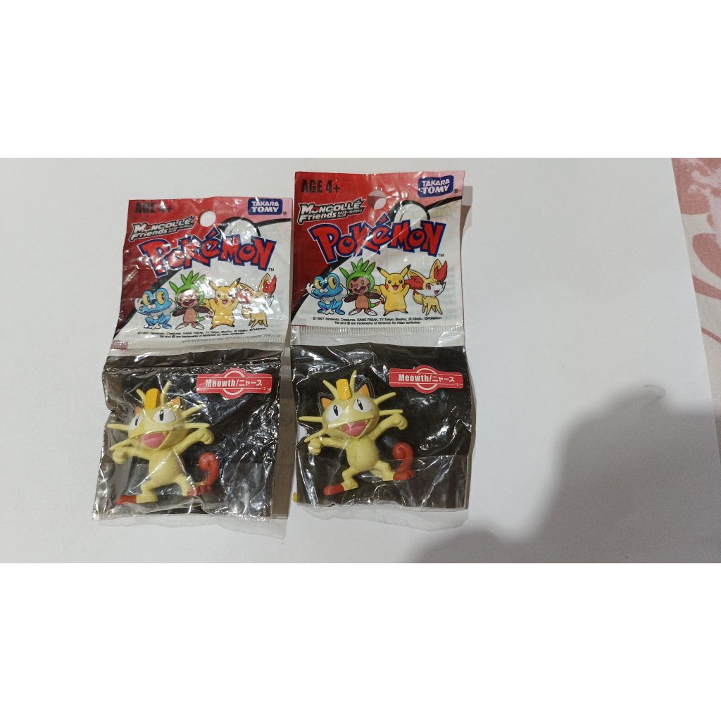 Pokemon Meowth Moncolle Takara Tomy
